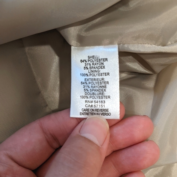 Taupe Calvin Klein women's blazer - Picture 4 of 7